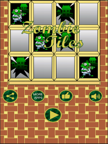 Zombie Tiles - (Smash the zombie and Don t Touch The White Window) Games
