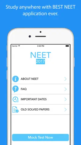 Game screenshot NEET 2017 | All about NEET mod apk