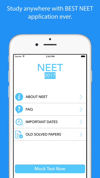 How to cancel & delete NEET 2017 | All about NEET from iphone & ipad 1