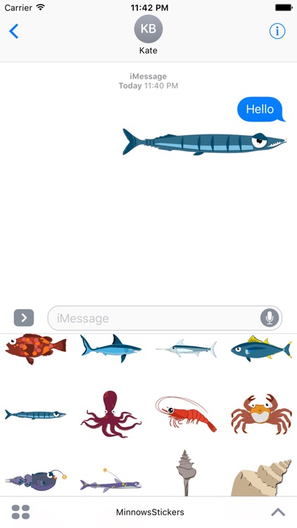 Minnows Stickers
