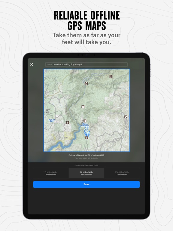 onX Backcountry: 3D Trail Mapsのおすすめ画像6