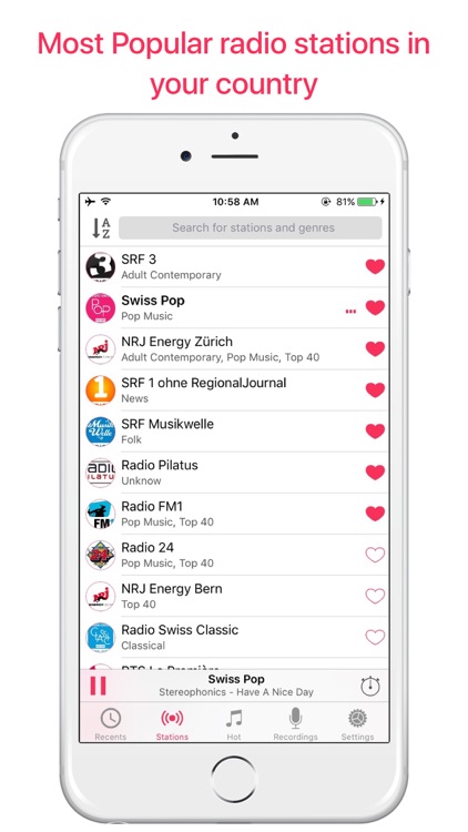 Switzerland Radio Live Stream Radio By Duc Nguyen