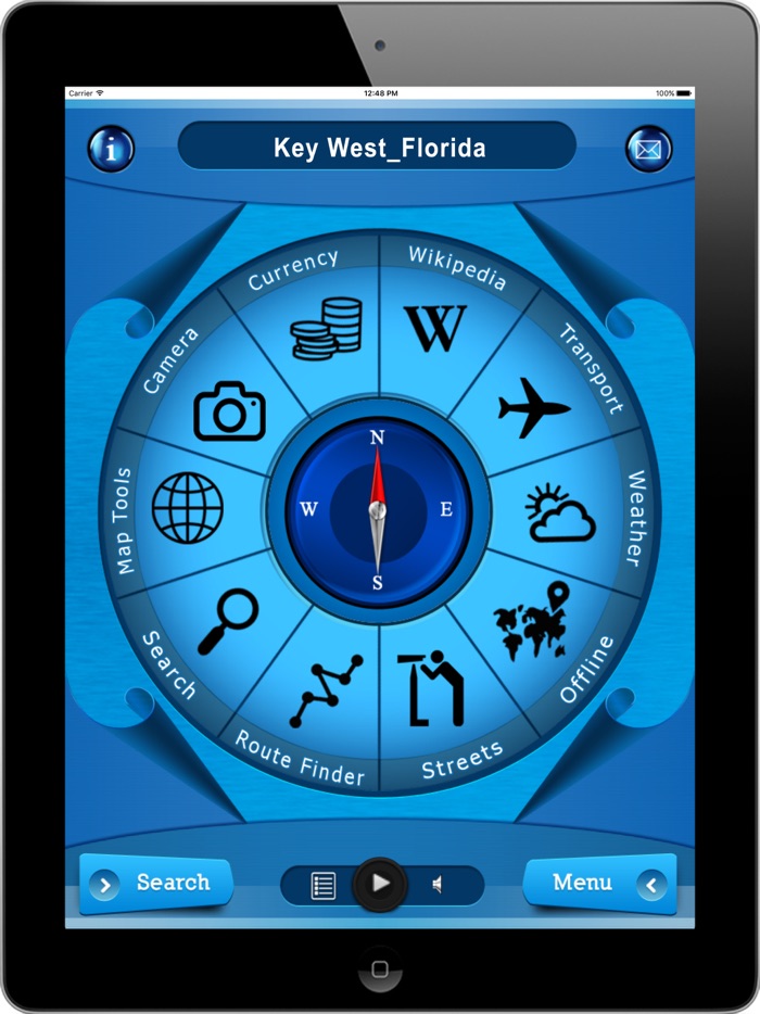 Key West Florida - Offline Travel Maps Navigation