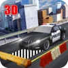 Drive Police Car City Parking 3D