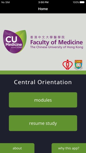 Central Orientation