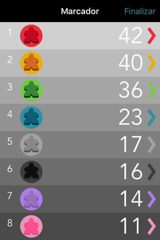 Carcassonne Scoreboard screenshot 3