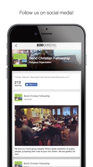 Bend Christian Fellowship(圖2)-速報App