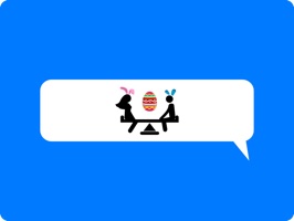 Animated Stickmen for Easter are fun