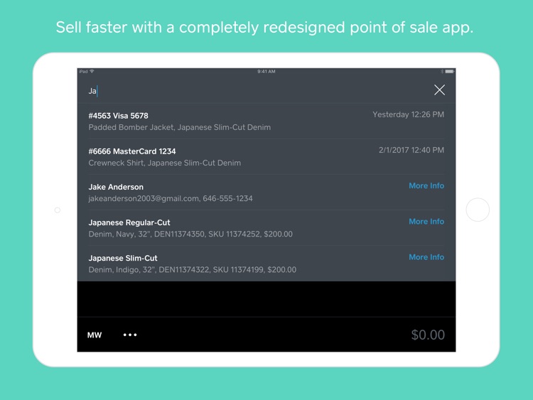 Square Retail - POS (Point of Sale) System