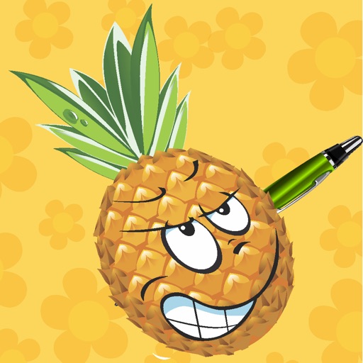 Pen PineApple Apple Pen Fun Prank Icon