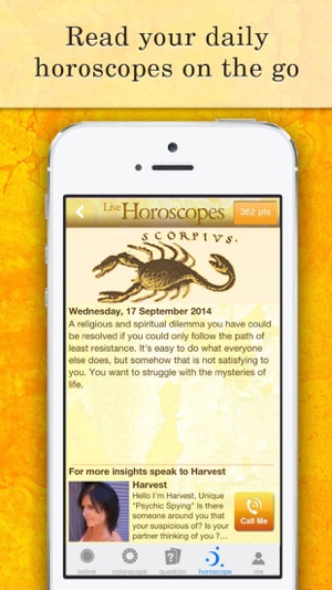 Horoscopes Live: Daily star signs, tarot readings(圖2)-速報App