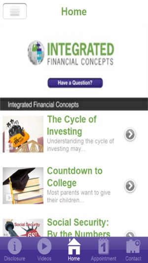 Integrated Financial Concepts(圖2)-速報App