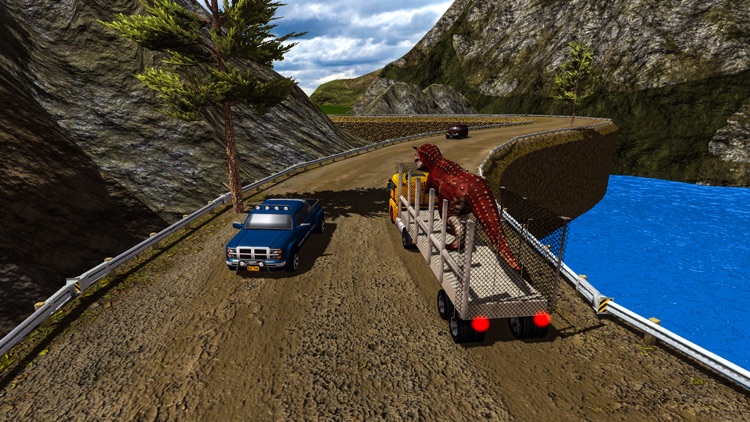 Off-Road Dino Transport Truck & Flight Simulator