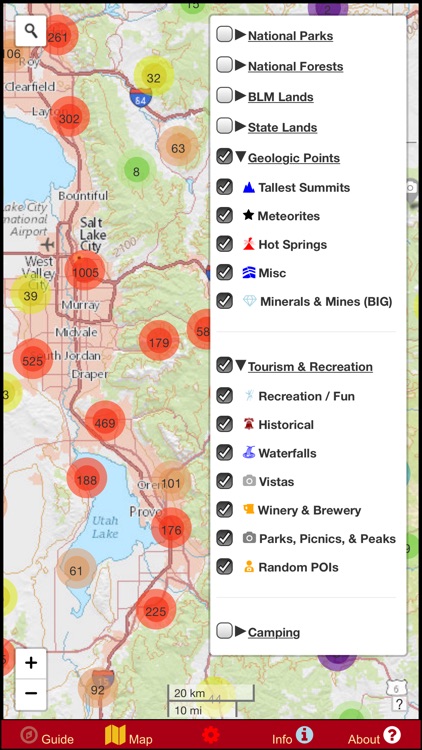 Outdoor Explorer Utah - Map