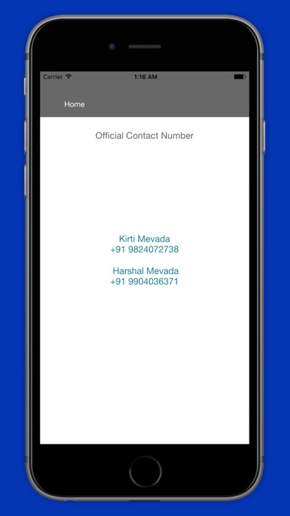 N.K.INDUSTRIES VISITING CARD APP