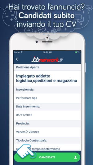 Annunci di lavoro JobNetwork(圖2)-速報App