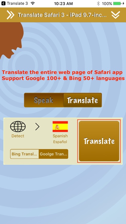 Translate 3 for Safari (Translate & Speak Web)