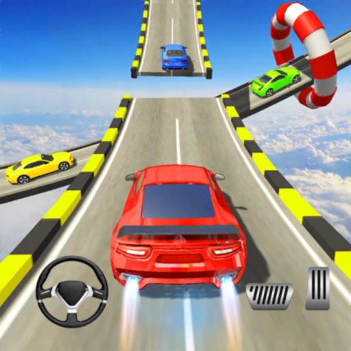 Crazy Car Stunts 3D Mega Ramp Stunt Car Games - Impossible Stunt