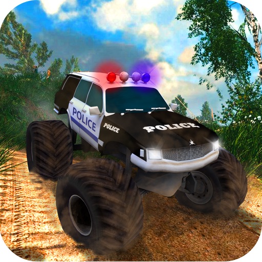 Offroad Police Monster Truck Vs Gangsters Mafia 3D Icon