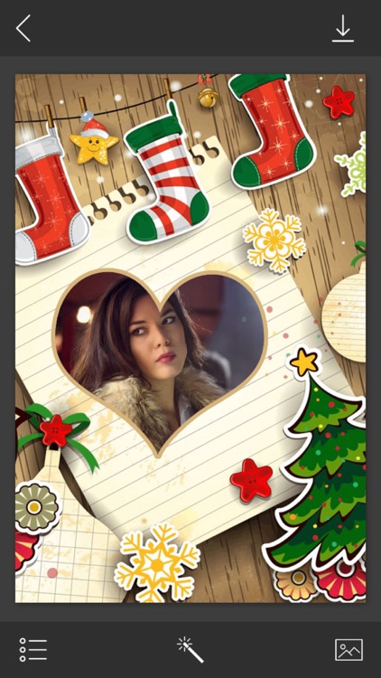 Santa Picture Frame - Picture Editor