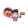 Gay Couple - LGBT Pride Stickers