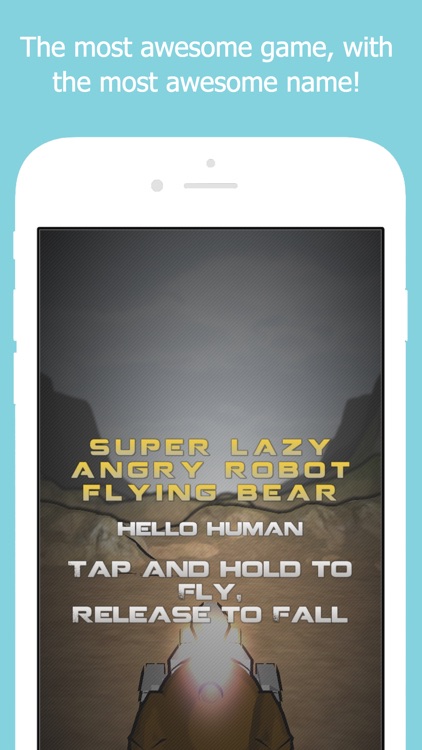 Super Lazy Angry Robot Flying Bear