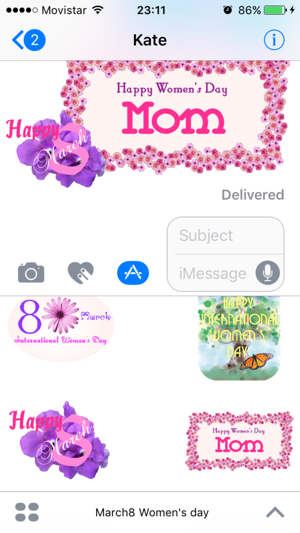 March8 Women's day stickers(圖2)-速報App