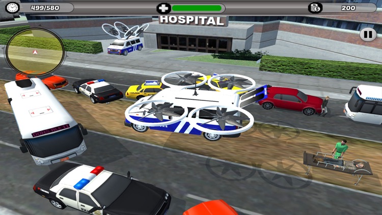 Flying Drone Ambulance