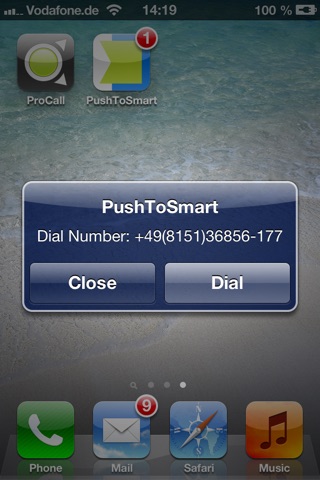 PushToSmart screenshot 2