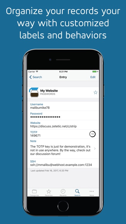 Codebook – Password Manager and Data Vault