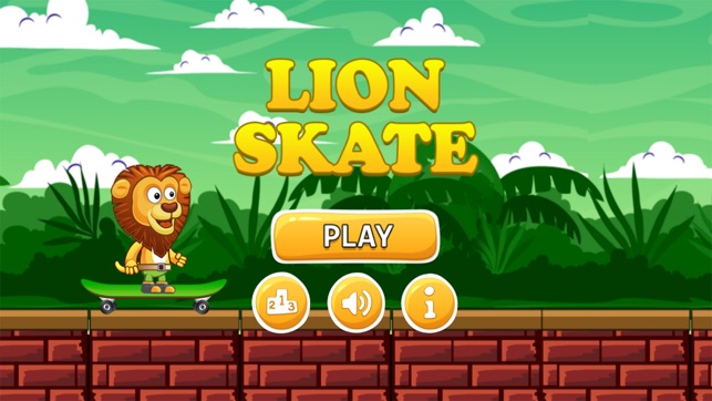 Lion Skate - Adventure Runner