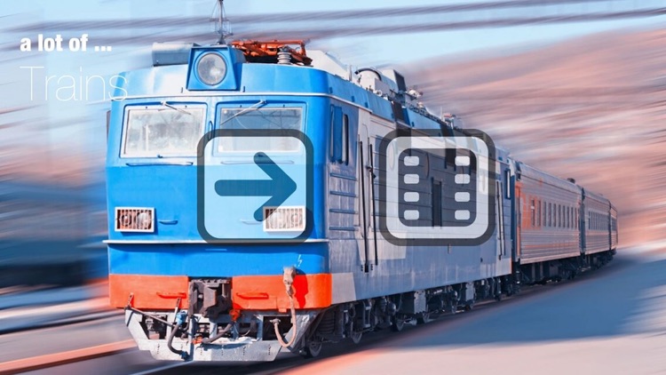 100 Things: Trains. Video Picturebook for Toddlers