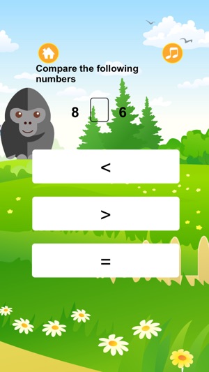 Crazy Gorilla Math Tutoring for Kids Games(圖4)-速報App