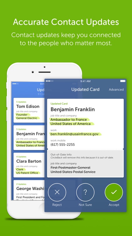 CircleBack - Updated Contacts