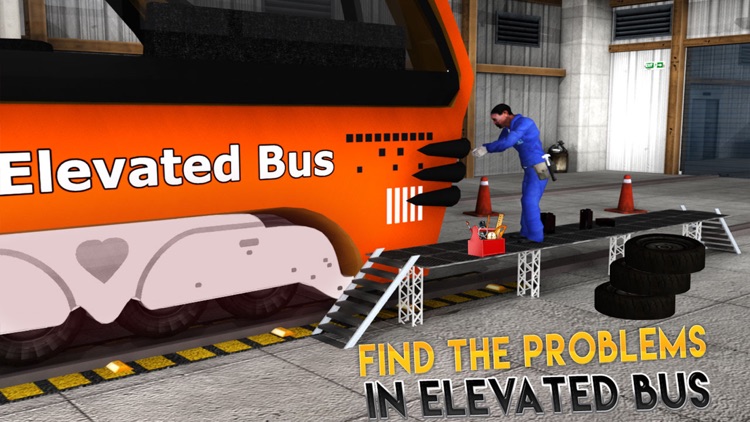 Real Bus Mechanic Simulator 3D Repair Workshop PRO screenshot-4