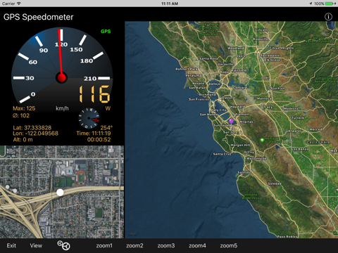 GPS-Speedometer - náhled