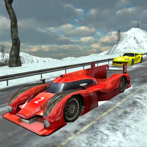 Frozen Track Car Racing HD icon