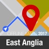 East Anglia Offline Map and Travel Trip Guide