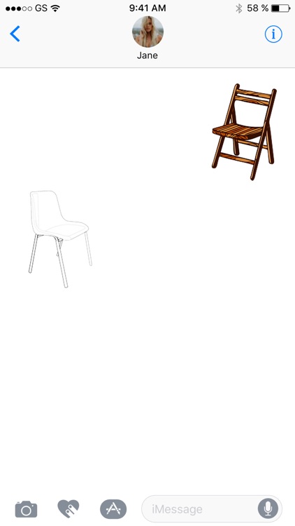 More Chairs One Sticker Pack