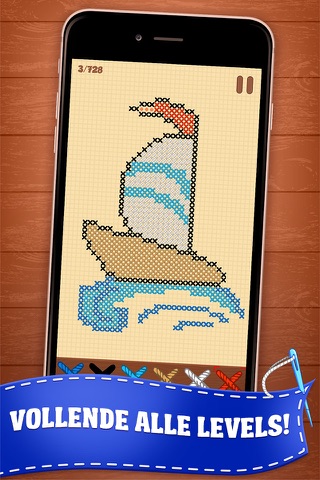 Cross Stitching Puzzle 2 screenshot 3