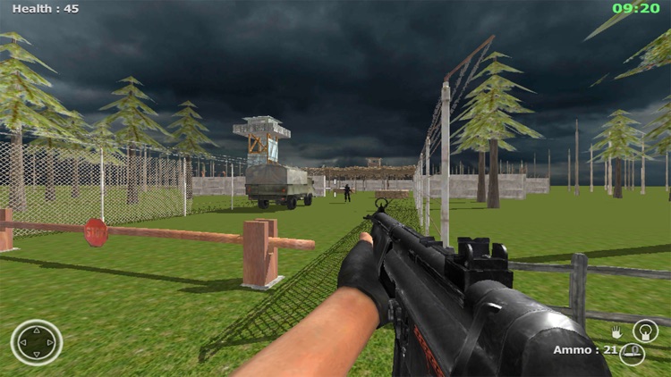 Commando Behind EnemyLines Sniper Combat Blackouts screenshot-4