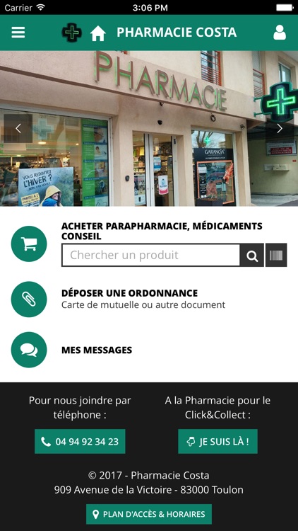 Pharmacie Costa