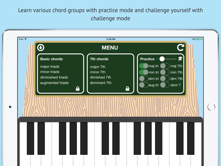 ChordSensei - memorize piano chords - music theory