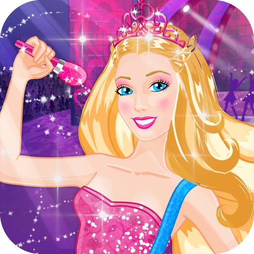 princess singing star - games for kids icon