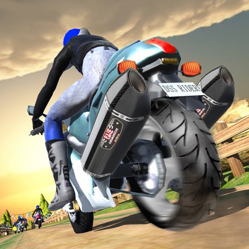 Motor-Bike Racing Endless Race: Crazy Moto Rally icon