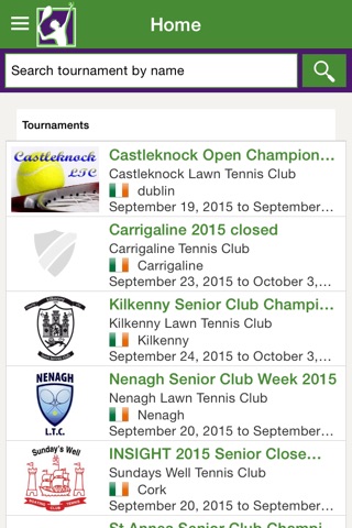 Tennis Ireland screenshot 4