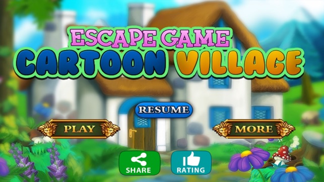 Escape Game Cartoon Village(圖1)-速報App