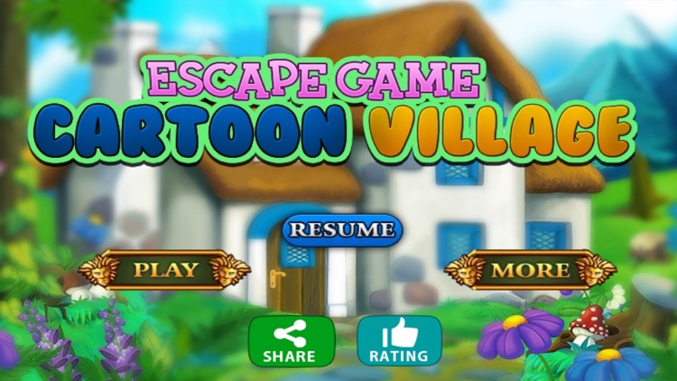 Escape Game Cartoon Village by Ponarangan R