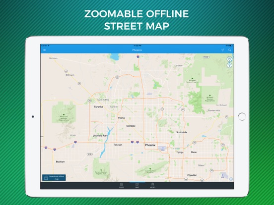 Phoenix Travel Guide with Offline Street Map screenshot 3