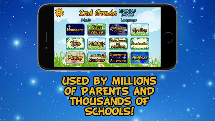 Second Grade Learning Games